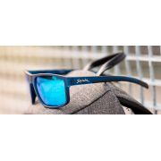Spiuk - ochelari soare casual Bakio, lentile polarizate portocaliu oglinda - rama rosie