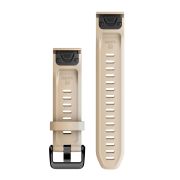 Garmin curea silicon QuickFit 20 - crem Limestone pentru Fenix 5s/ 6s/ 7s D2 Delta S