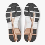 On Cloud Cloudflyer - pantofi alergare pentru femei - gri deschis Glacier maro pudra Rosebrown black