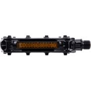 Pedale CONTEC A-Grind aluminiu - Negru