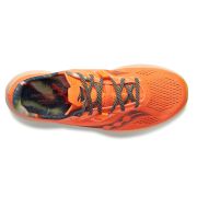Saucony Endorphin Pro 2 - pantofi alergare pentru barbati - portocaliu intens foc de tabara galben fluo