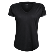 Tricou alergare FUNKIER Biancavilla - Negru