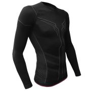 Bluza termica FUNKIER Merano Kids Seamless Tech Baselayer - Black 12/14 ani (XXS/XS)