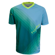 Tricou FUNKIER Termoli Enduro Men S/S - Blue/Green