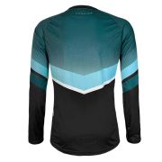 Tricou FUNKIER Turone-W Enduro - Black/Turquoise