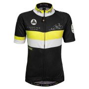 Tricou copii FUNKIER Saletti - Yellow/Black 14 ani