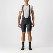 Castelli - pantaloni ciclism scurti cu bretele Entrata bibshorts - negru
