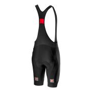 Castelli - pantaloni ciclism scurti cu bretele Entrata bibshorts - negru