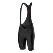 Castelli - pantaloni ciclism scurti cu bretele Entrata bibshorts - negru