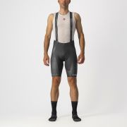 Castelli - pantaloni scurti pentru ciclism cu bretele Free Aero RC PRO bibshorts - gri inchis antracit