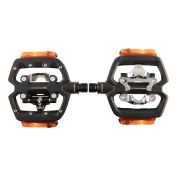 Look - pedale trekking hibride flat/ clipless SPD cu lumina - Geo Trekking Roc Vision