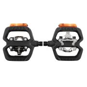 Look - pedale trekking hibride flat/ clipless SPD cu lumina - Geo Trekking Vision