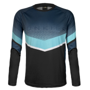 Tricou FUNKIER Turone Enduro LS - Turquoise