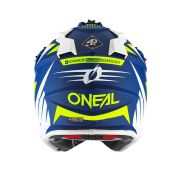 2SRS Helmet SPYDE 2.0 blue white neon yellow L (59 60cm)