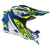 2SRS Helmet SPYDE 2.0 blue white neon yellow M (57 58cm)