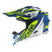 2SRS Helmet SPYDE 2.0 blue white neon yellow M (57 58cm)