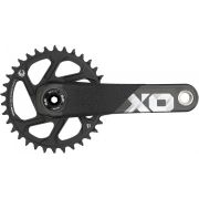 Angrenaj Pedalier Sram X01 All Downhill DUB83 - 1 x 10 11 Viteze, 34T, Negru