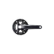 Angrenaj pedalier Shimano Deore XT FC-M8100-2 - Brat 175 Mm, 2 x 12 Viteze, 36-26T, Negru