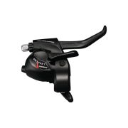 Maneta schimbator-frana Shimano Tourney TX, ST-TX800-R, dreapta-spate, 8 Viteze, cablu 2500mm, EZ-FIRE PLUS, pentru V-Brake, negre