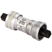 Monobloc Pedalier Shimano Alivio Bb-Un55,Ax 115Mm Patrat,Bsa 68Mm,Cl:47.5,Suruburi Incl.,Otel,Argintiu