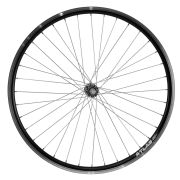 Roata Bicicleta Fata Atlas 26  , 559X18, Alu Profil Dublu Culoare Negru, Cnc, Spite Otel Nichelate, Butuc Simplu Argintiu, 3 8, 36H