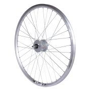 Roata Fata 26   Cerurirm, Janta Dubla Atlas, 559X18, Butuc Dinam Shimano Nexus, 36H, Argintie