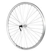 Roata Fata 28   Cerurim, Janta Dubla Atlas, 622X18, Butuc Shimano, V-Brake, 36H, Argintie