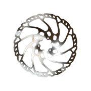 Rotor Disc Hidraulic Shimano Slx Sm-Rt66L,203Mm,Is6,Ondulat,Suruburi Incl.,209G,Argintiu
