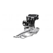 Schimbator Fata Kfdm611L6S, Tragere Dubla, Colier Sus 34.9, Chainstay Angle 66-69, Negru-Argintiu