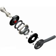 Angrenaj Pedalier Truvativ Hammerschmidt Fr, gri