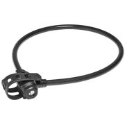 Antifurt Bicicleta Trelock Ks 222 Fixxgo Dragon, Nivel 2 6, support guma, negru