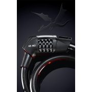 Antifurt Bicicleta Trelock Ks 310 100 Dragon, Nivel 3 6, cu Led, negru