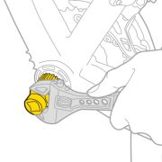 Unealta Cheie Monobloc Topeak Bb-Tool, Tps-Sp18 - Argintiu