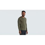 Tricou SPECIALIZED Men's Trail Power Grid LS - Oak Green