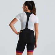 Pantaloni cu bretele SPECIALIZED RBX Comp Women's Bib Short - Orange Sunset/Violet