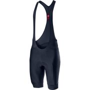 Castelli - pantaloni ciclism scurti cu bretele Entrata bibshorts - bleumarin