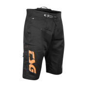 Pantaloni scurti TSG Worx - Black Orange