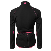 Jacheta impermeabila FUNKIER Alba W softshell Women - Black/Pink