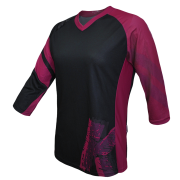Tricou FUNKIER Dolomiti-W Enduro Women 3/4 sleeve - Purple