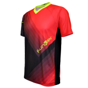Tricou FUNKIER Termoli Enduro Men S/S - Black/Red