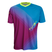 Tricou FUNKIER Termoli Enduro Men S/S - Purple/Blue