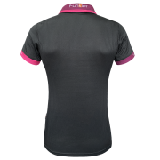 Tricou polo FUNKIER Bari W Active Women S/S - Black/Pink