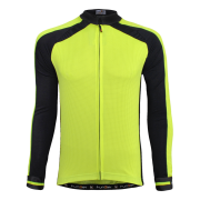 Tricou termic FUNKIER Firenze-LW Winter Kids LS/S - Neon Yellow 14 ani