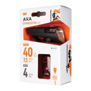 Far + stop AXA Greenline 40 Lux - 1 LED USB