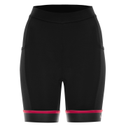Pantaloni scurti alergare FUNKIER Marsala - Negru/Roz