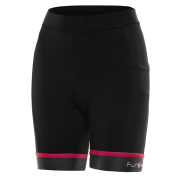 Pantaloni scurti alergare FUNKIER Marsala - Negru/Roz