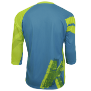 Tricou FUNKIER Dolomiti Enduro - Bleu/Galben