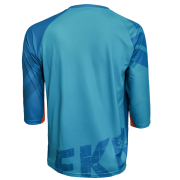 Tricou FUNKIER Dolomiti Enduro - Verde/Portocaliu