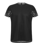 Tricou alergare FUNKIER Cassoti - Negru/Gri