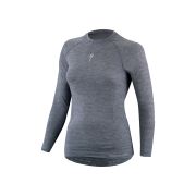 Bluza SPECIALIZED Merino Women's LS Baselayer - Grey